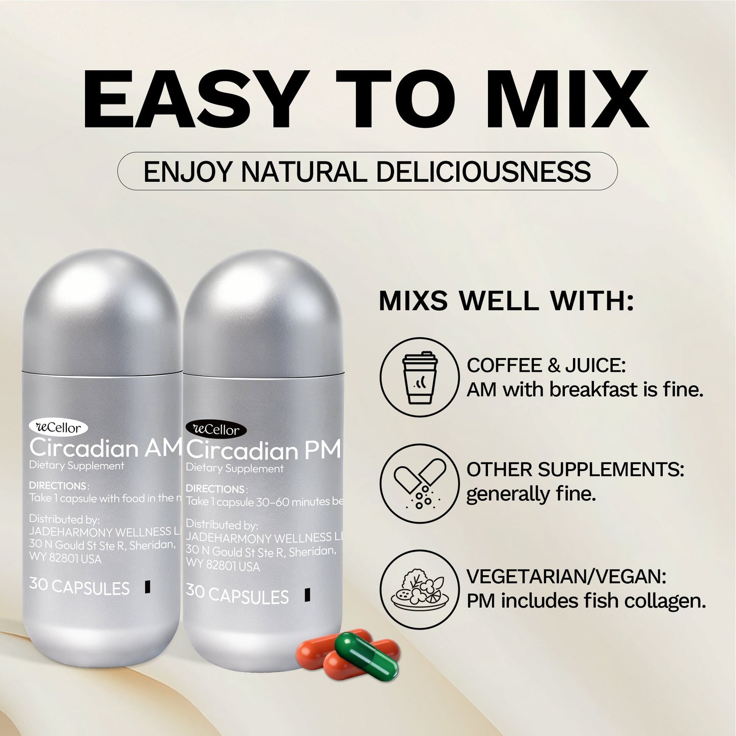 recellor -Circadian AM+PM