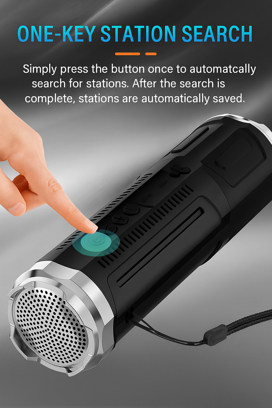 Altavoz Bluetooth impermeable Deep Huayuan SY-322: altavoz portátil para exteriores de 5 W con luz LED y ranura para tarjetas, resistencia al agua IPX7, recargable por USB.