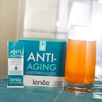 Ienee Anti-Aging Supplement with Niacinamide, Pantothenic Acid, Riboflavin & Thiamin for Energy, Cognitive Support & Skin Health. 30 Packets for Optimal Wellness.